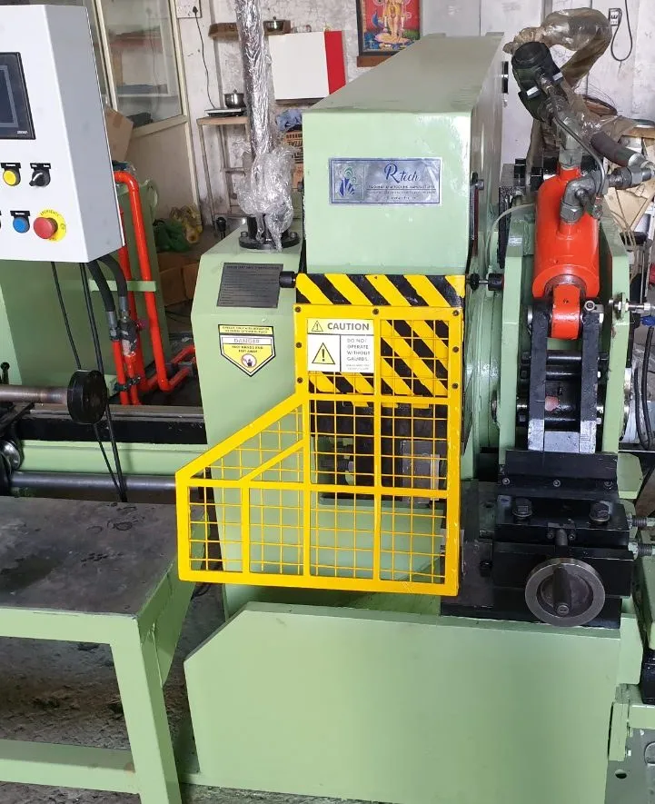 R-Tech machine in a cold-working (SPVC) cell