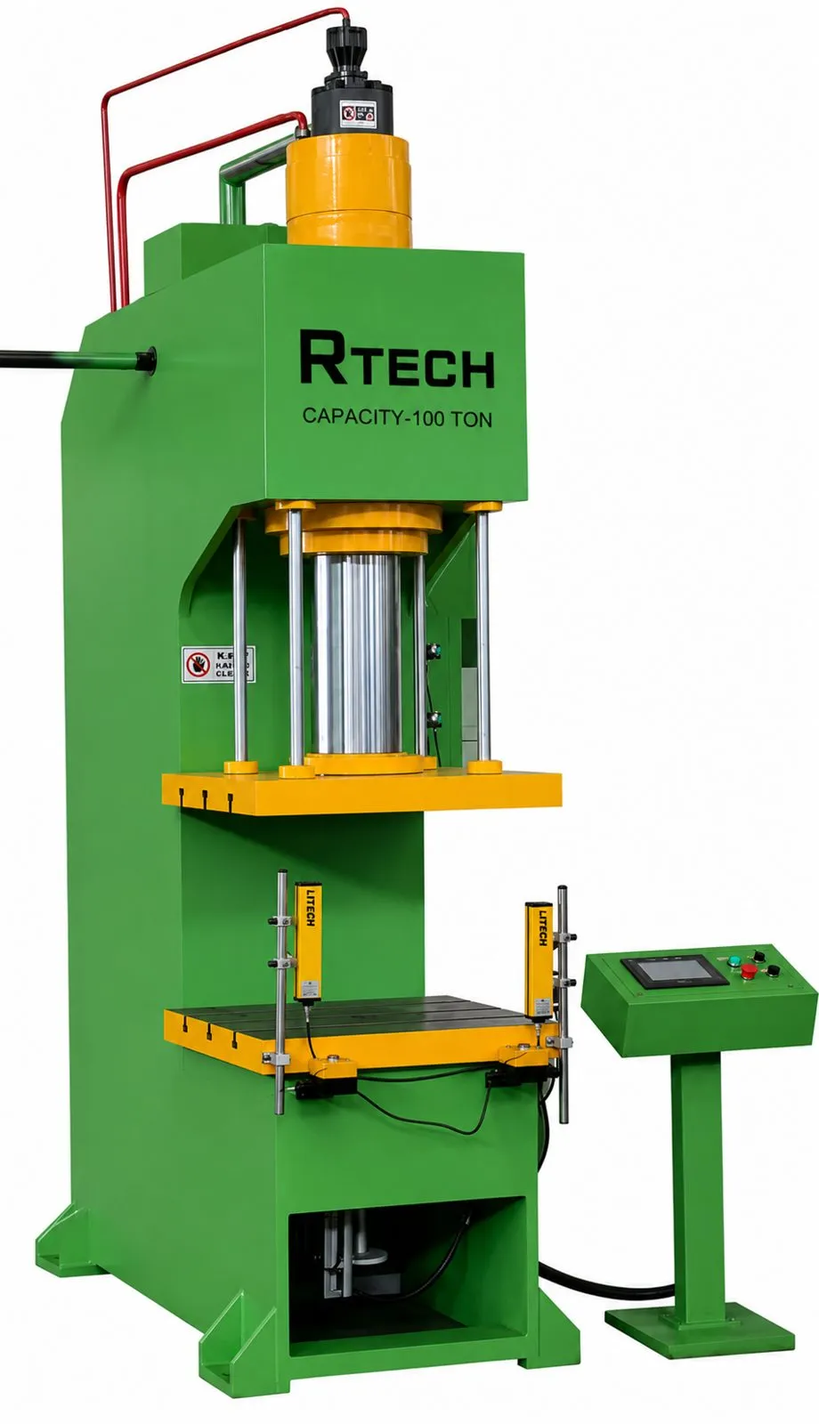 V-cutting, punching and shearing presses