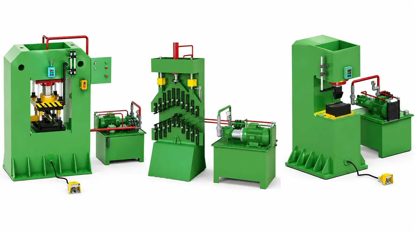 Hydraulic Cambering Presses – 40 to 350 T