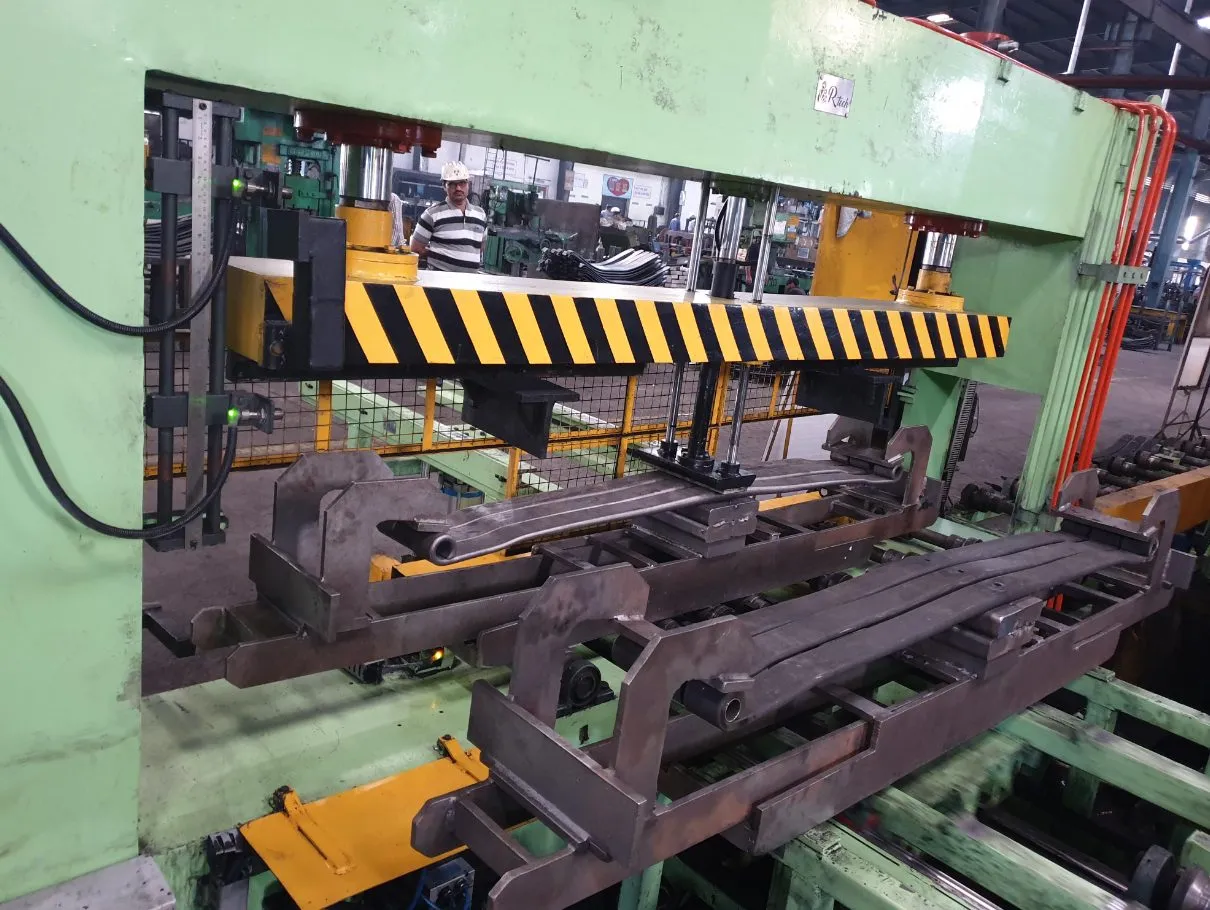 Automation Line with Stress Peening Press view 3