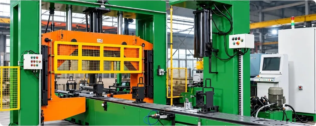 Load–deflection station on the assembly line