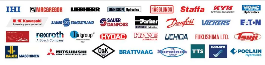 Hydraulic brands we support