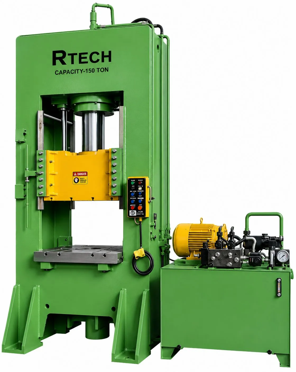 Closed Column Hydraulic Press
