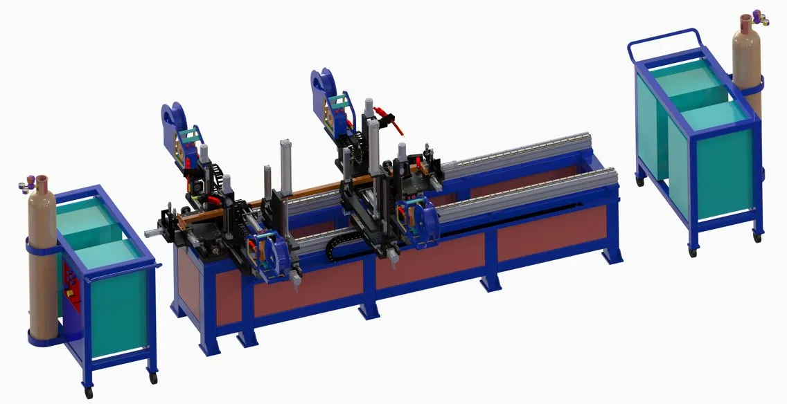 Tube welding automation
